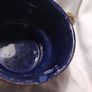 German Mid century unusual Glaze 2 handled ceramic Image 2