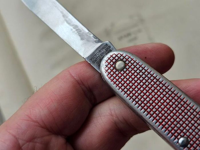 Vintage Elinox Victorinox Alox Woodsman Discontinued Model Swiss Army Knife Rare Collector Piece 1960s