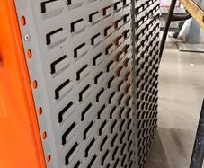 Heavy Duty Double Sided Storage Bin Holder Rack