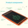 8.5 Inch Mini Writing Tablet Paperless LCD Electronic Writing Tablet Drawing Pad Writing Pad For Students Birthday Image 3