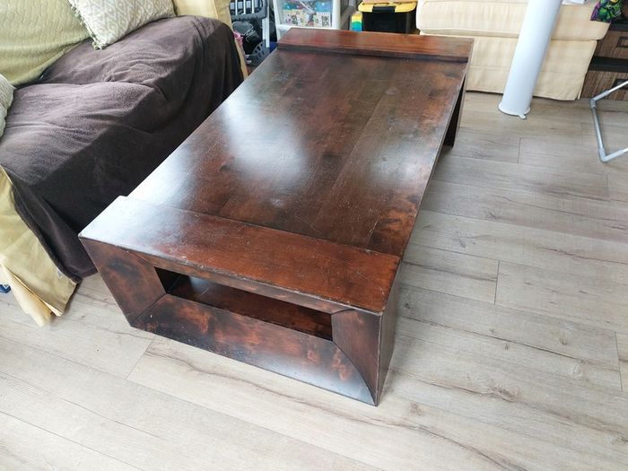 Solid Sheesham Wood Large Coffee Table (EZ Living)