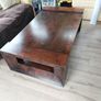 Solid Sheesham Wood Large Coffee Table (EZ Living) Image 3
