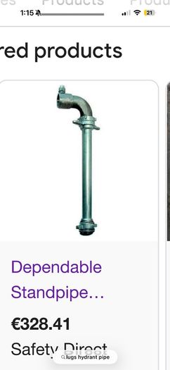 hydrant stand pipe
