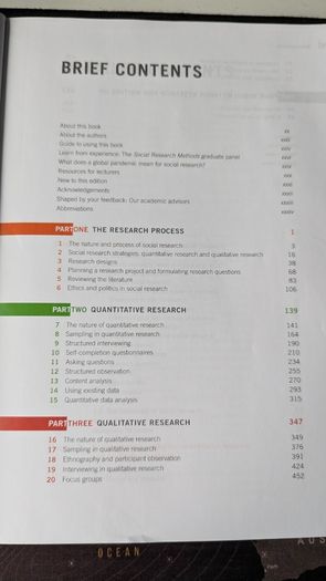 Brymans Social Research Methods 6th Edition Clark Foster Sloan and Bryman