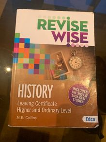 Revisewise Leaving Cert History and English (H)