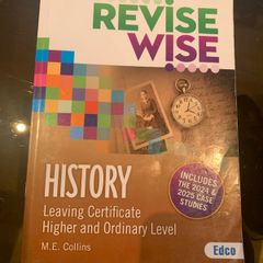 Revisewise Leaving Cert History and English (H)