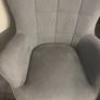Wingback Chair with Stool Image 3