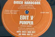 1995 DJ  Seduction  Edit V Disco Hardcore / Pumper happy hardcore breakbeat vinyl