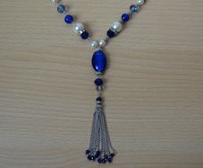 Pulse beautiful blue necklace never worn