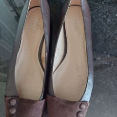 Marks & Spencer Brown Leather Court Shoes