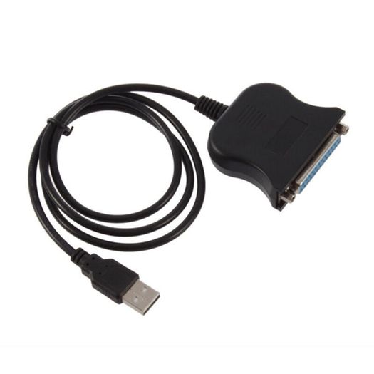 1.2M USB 2.0 Male to 25 Pin DB25 Female Parallel Port Printer Adapter Cables