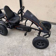 BERG Black Edition XL BFR Go Kart + Genuine BERG Passenger Seat