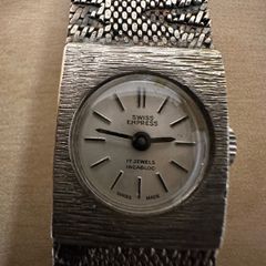 ladies silver watch