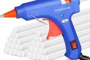 Hot Glue Gun Mini Glue Gun with 30pcs Glue Sticks Upgraded Version, 20W Hot Glue Gun Blue Fast Heating for DIY Craft Projects and Home Quick Repairs MULTIPLE COLOURS AVAILABLE (FREE POSTAGE)