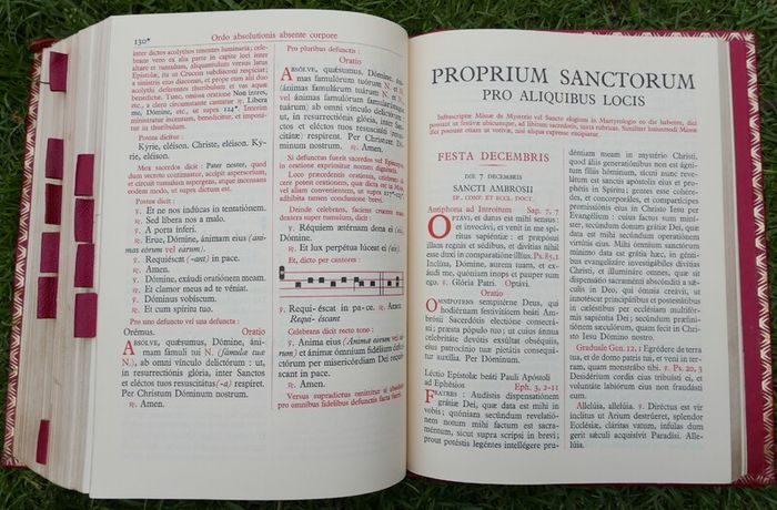 Vintage Missale Romanum 1962