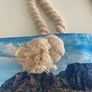 Beach tote bag with zipper Image 2