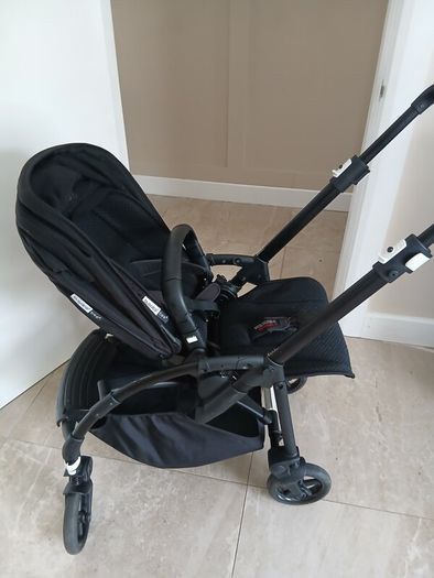 bugaboo bee 6 with new born bassinet cocoon and footmuff