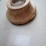 Handmade Woodturned candle night light holder Image 2