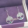 ladies silver earrings Image 5