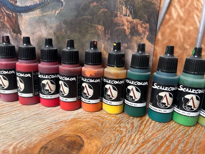 Complete ScaleColor Paint Set (70 Colours) Excellent Condition