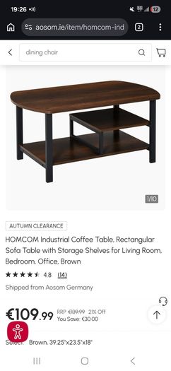 coffee table