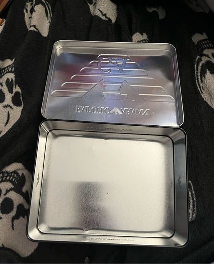 Armani metal box