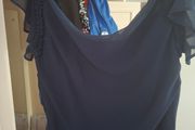 bridesmaid dress navy