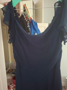 bridesmaid dress navy