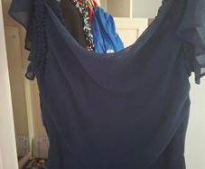 bridesmaid dress navy