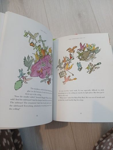 Roald Dahl large coloured illustrated book set
