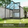 6 x 6ft Polycarbonate Greenhouse Image 4