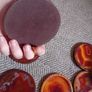 Vintage natural agate and wooden coaster set rrp 85e Image 8