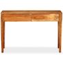 Console Table Solid Wood 118x30x80 cm Image 4