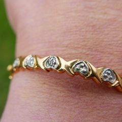Vintage  Gold Plated Bracelet