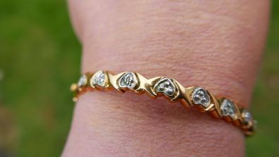 Vintage  Gold Plated Bracelet