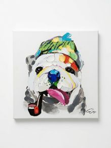 dog painting