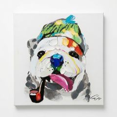 dog painting