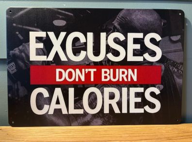Gym Tin Metal Sign