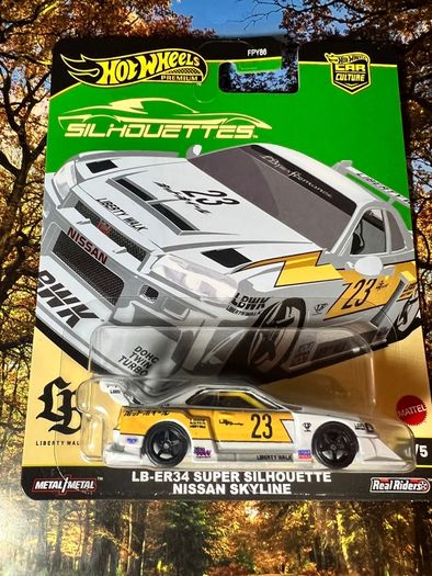 Nissqn Er34 Lbwk Hot Wheels Premium
