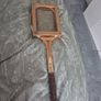Vintage wooden tennis racket Image 4