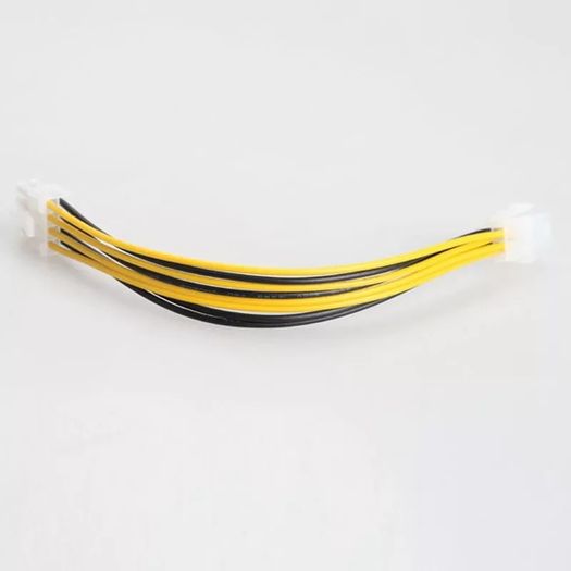 ATX 4 Pin Male to 8 Pin Female EPS Power Cable Adapter Convertor for CPU Power Supply 20cm cable