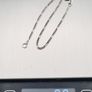 Vintage Sterling Silver Figaro Bracelet Image 8