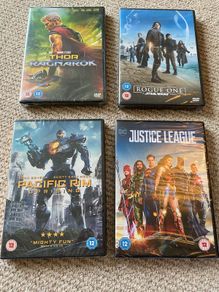 Brand new DVDs x 4