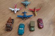 Planes and cars toys