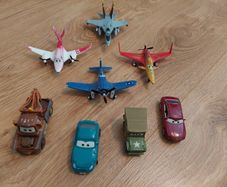 Planes and cars toys