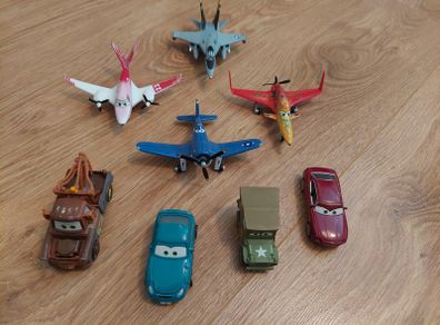 Planes and cars toys