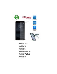 Premium Tempered Glass For Nokia 2.1/Nokia 5/ Nokia 6 / Nokia 6 2018/  Nokia 8 Screen Protector Film Guard Tempered Glass