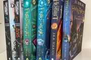 Fantasy Book Bundle Hobbit Harry Potter Skulduggery Frostheart