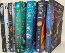 Fantasy Book Bundle Hobbit Harry Potter Skulduggery Frostheart