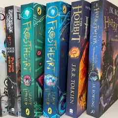 Fantasy Book Bundle Hobbit Harry Potter Skulduggery Frostheart